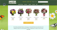 Desktop Screenshot of countryside-flowers.com